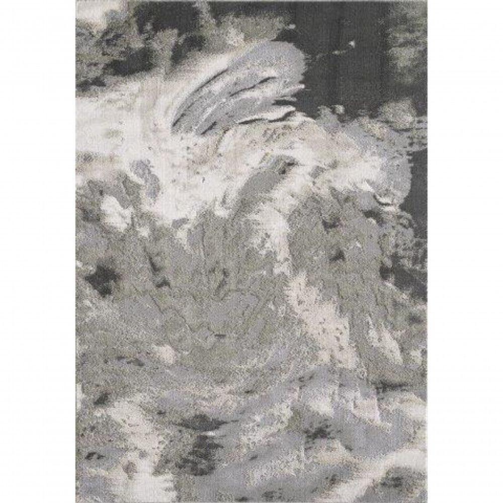 Tapete Turco Estonado Dixon 02 - 140 X 200 Cm Preto/Bege/Cinza - 5