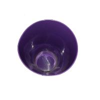 Vaso Balde Enfeite De Ferro Jardim Varanda Flor Roxo