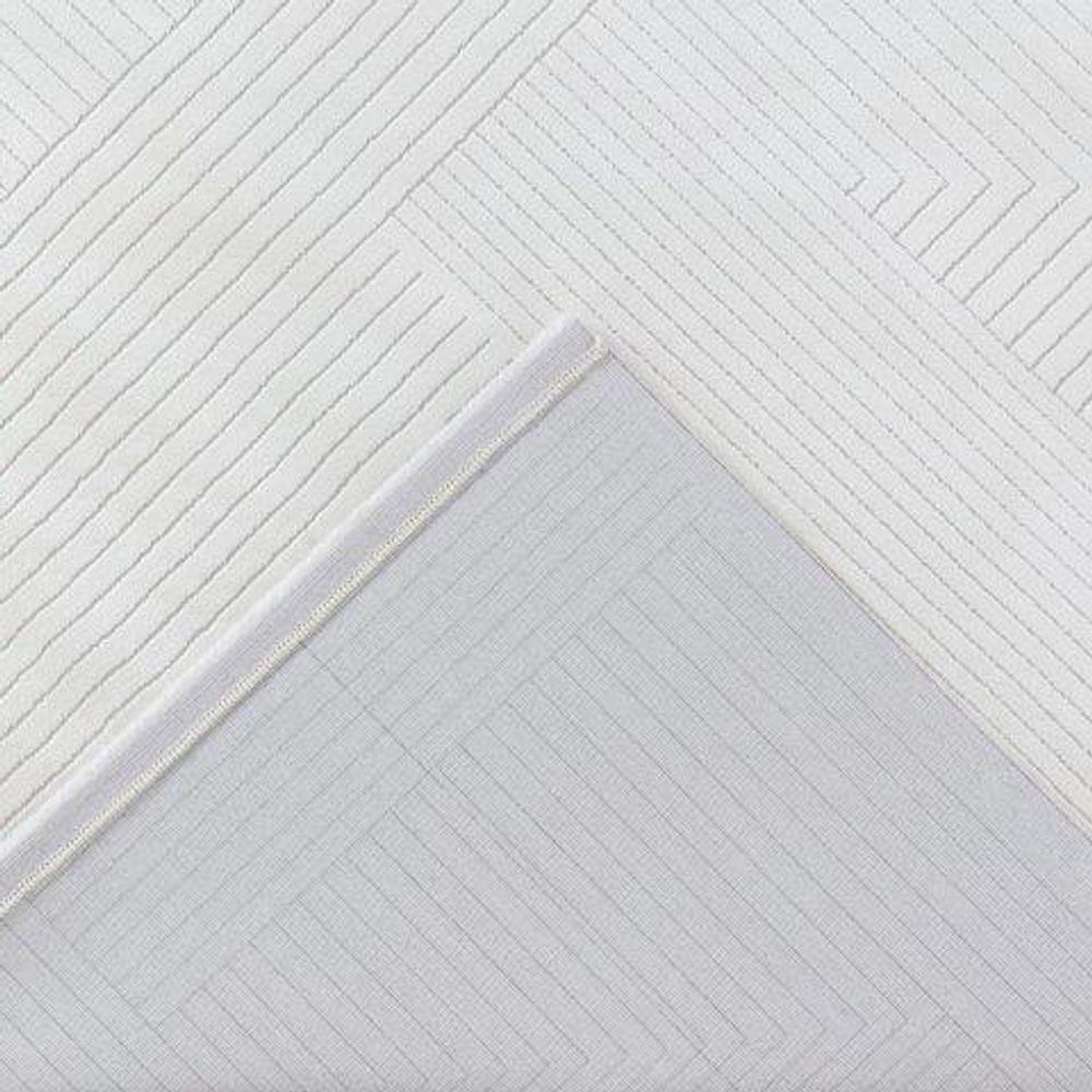 Tapete Turco Sala Sofisticato 02- 200 X 250Cm Off White/Cinza - 2