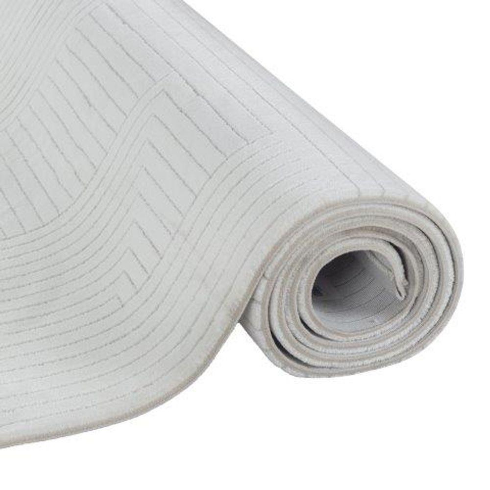 Tapete Turco Sala Sofisticato 02- 200 X 250Cm Off White/Cinza - 5