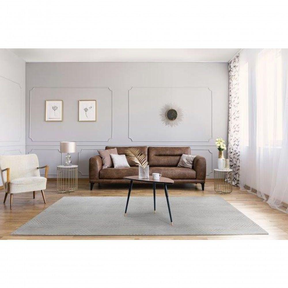 Tapete Turco Para Sala Magnifique 05 - 140 X 200 Cm - Bege E Cinza - 1