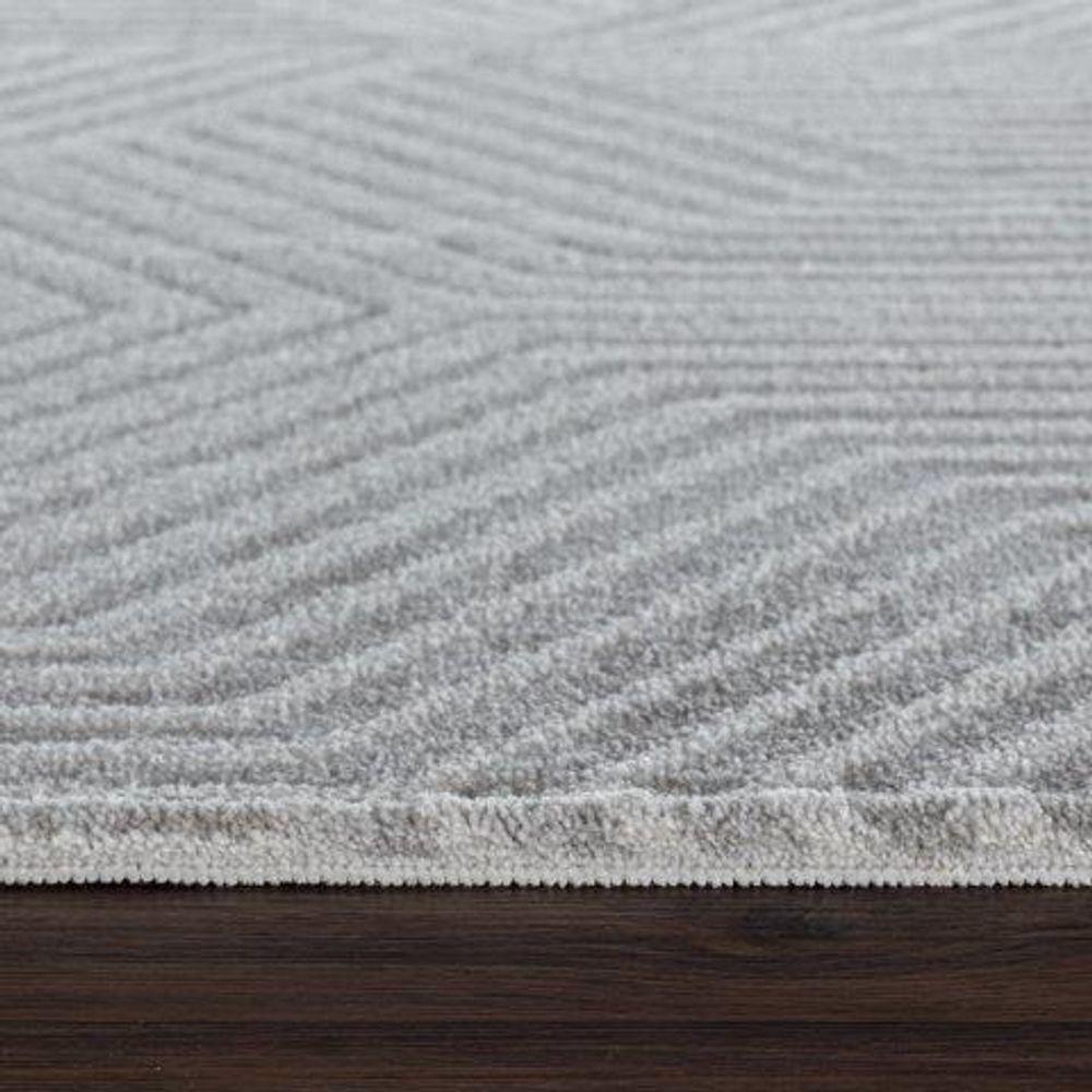 Tapete Turco Para Sala Magnifique 05 - 140 X 200 Cm - Bege E Cinza - 2