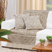 Xale Grécia Caqui Valle Enxovais 5 Peças - 2