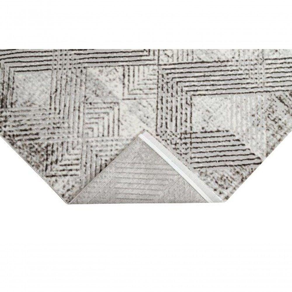 Tapete Turco Sala Istambul 01 - 250 X 350Cm Bege E Cinza - 2