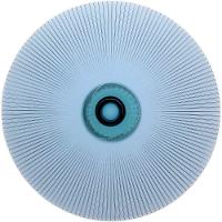 Beretta Centro Mesa 14X33X33Cm Vidro Azul Com Pé