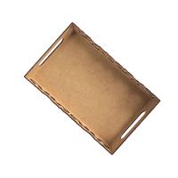 Bandeja Personalizada Para Café Da Manhã 100% Mdf (24x15x05) Mdf Cru - 7