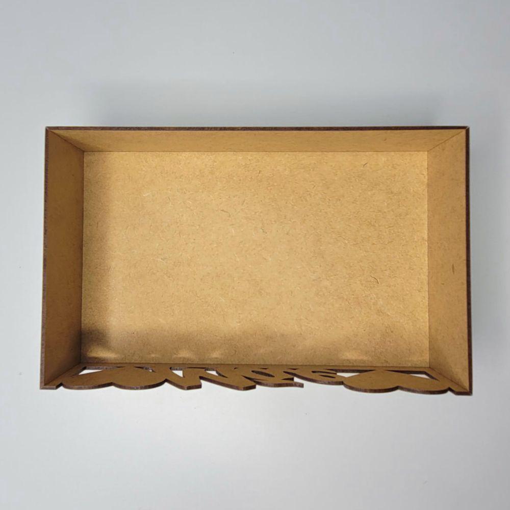 Bandeja Personalizada Mãe S/alça Para Café Da Manhã (24x15x05) Mdf Cru - 2