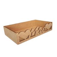 Bandeja Personalizada Mãe S/alça Para Café Da Manhã (24x15x05) Mdf Cru - 1