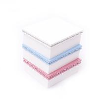 Caixa Personalizada Com Strass 100% Mdf (17x17x07) Azul/branco - 2