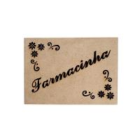 Caixa Personalizada Farmacinha 100% Mdf (17x12x08) Mdf Cru - 3
