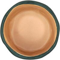 Cachepô 10X12X12Cm Cerâmica Bege