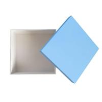 Caixa 100% Mdf (17x17x07) Azul/branco - 5