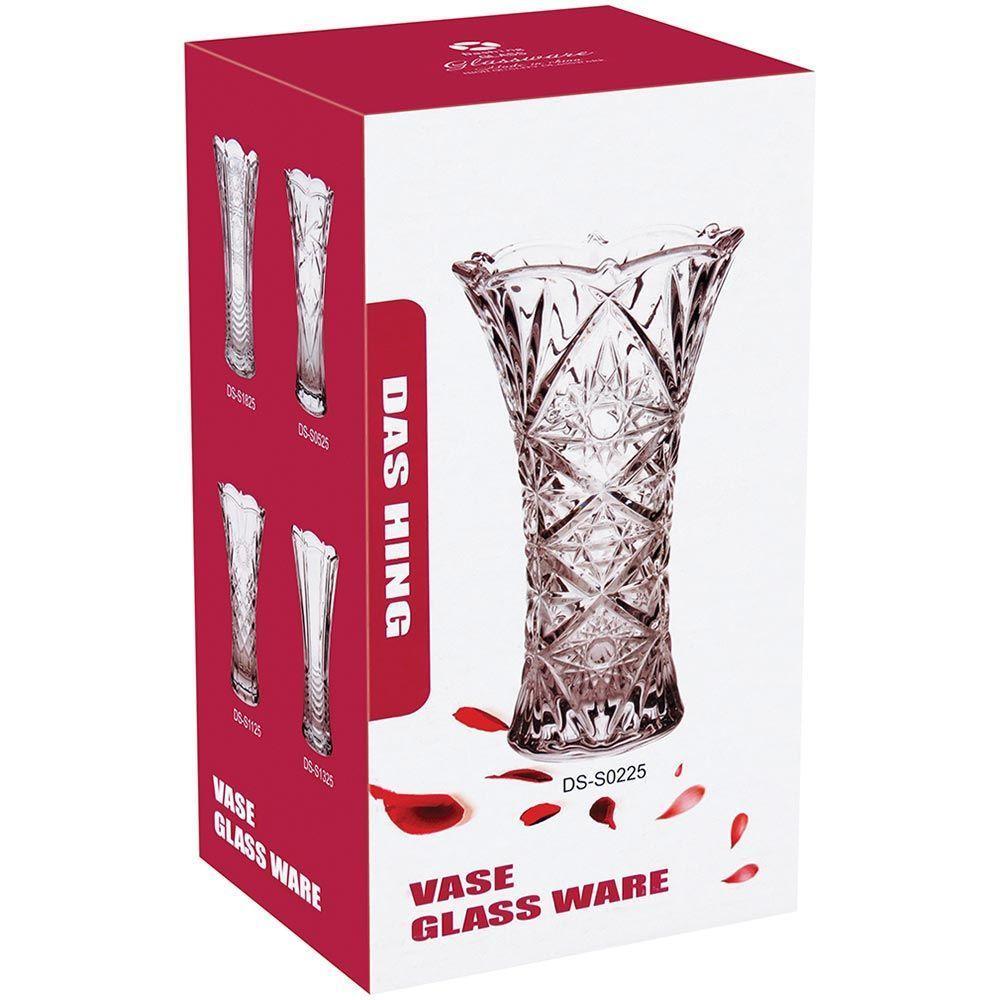 Brine Vaso 23X13X13Cm Vidro Transp - 2