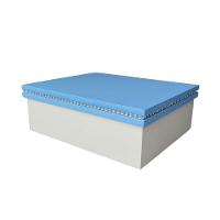 Caixa Personalizada Com Strass 100% Mdf (20x16x7,5) Azul/branco - 1