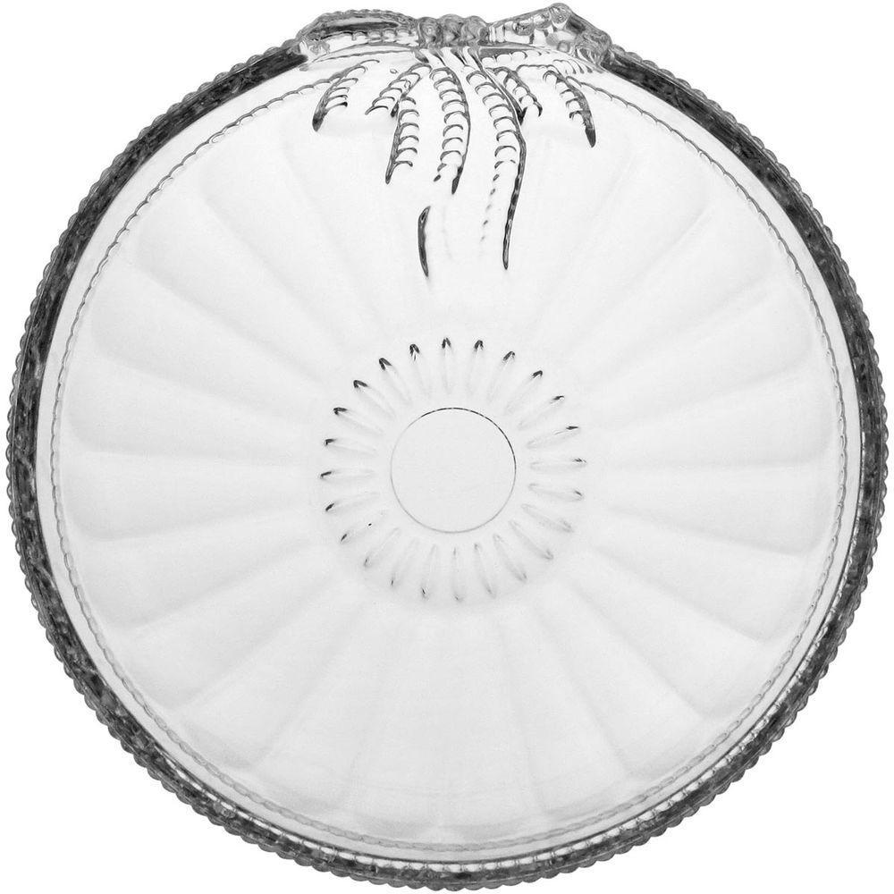 Centro Mesa 9X24X24Cm Vidro Transp - 3