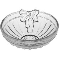 Centro Mesa 9X24X24Cm Vidro Transp - 1