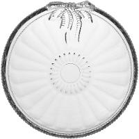 Centro Mesa 9X24X24Cm Vidro Transp - 3