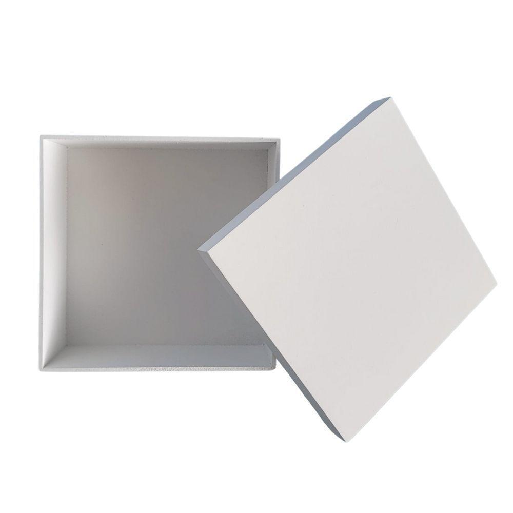 Caixa 100% Mdf (17x17x07) Branco - 3