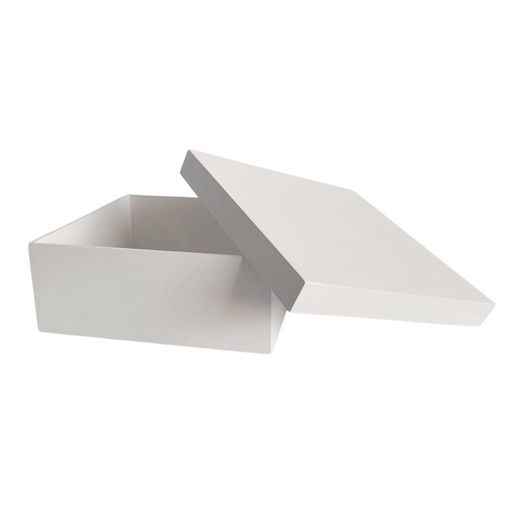 Caixa 100% Mdf (17x17x07) Branco - 4
