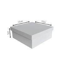 Caixa 100% Mdf (17x17x07) Branco - 5