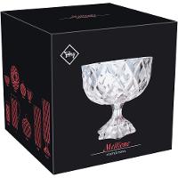 Andres Centro Mesa 24X25X25Cm Cristal Eco Transp Com Pé - 2