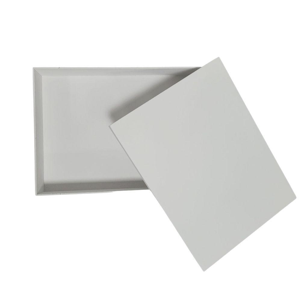 Caixa Para Papel A4 100% Mdf (30,5x22,5x5,5) Branco - 2