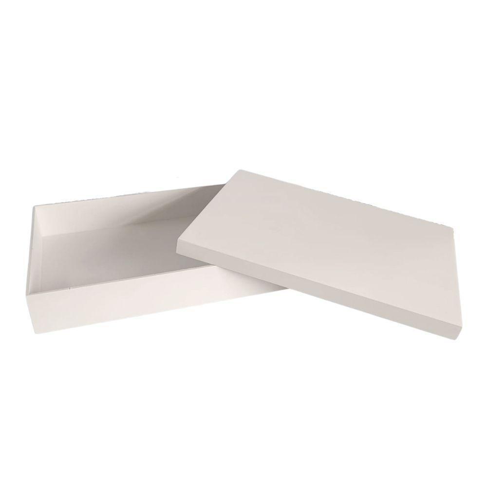Caixa Para Papel A4 100% Mdf (30,5x22,5x5,5) Branco - 3