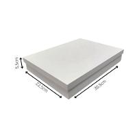 Caixa Para Papel A4 100% Mdf (30,5x22,5x5,5) Branco - 4