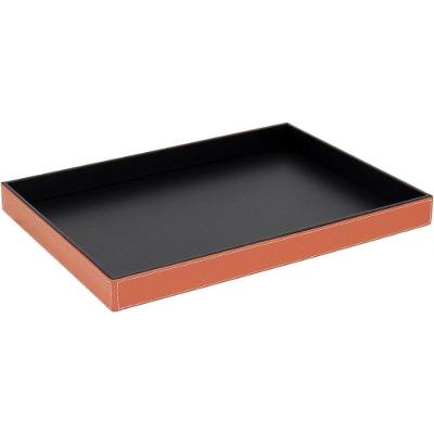 Bandeja 4X46X36Cm Sintético Marrom