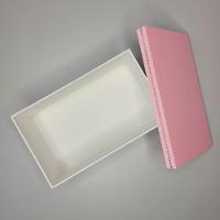 Caixa Personalizada Para Duas Canecas Deitadas Com Strass (25x15x10,5) Rosa/branco - 5