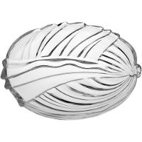 Centro Mesa 6X31X31Cm Vidro Transp - 1