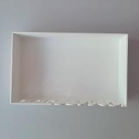 Bandeja Personalizada Te Amo S/alça Para Café Da Manhã (24x15x05) Branco - 2