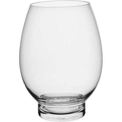 Jersey Vaso 25X18X18Cm Vidro Transp