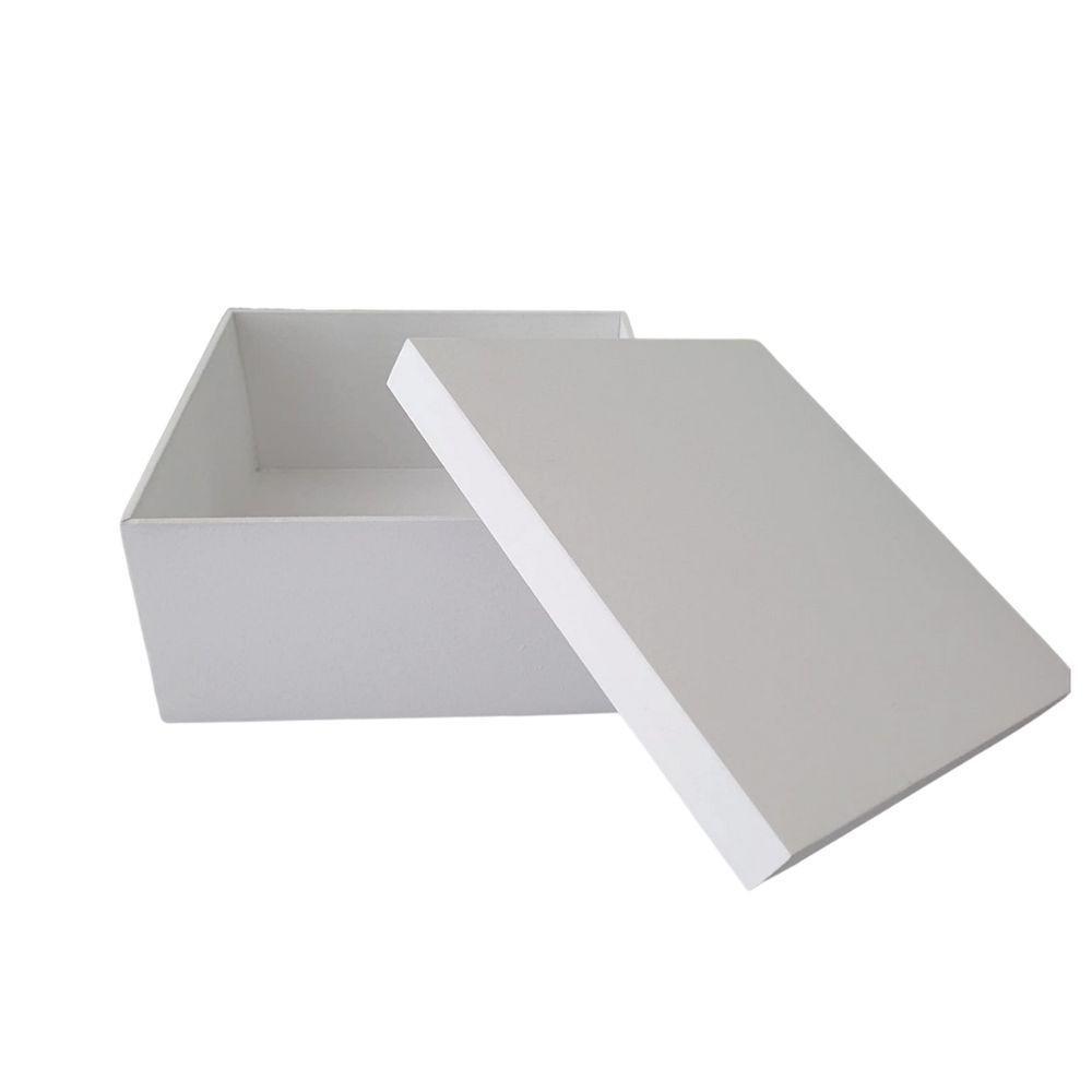 Kit Com 12un De Caixa 100% Mdf (19x19x09) Branco - 4