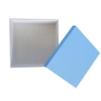 Kit Com 6un De Caixa 100% Mdf (19x19x09) Azul/branco - 3
