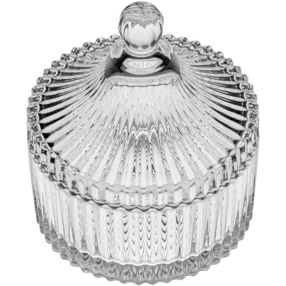 Minie Potiche 12X10X10Cm Vidro Transp - 5