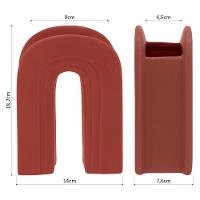 Opala Vaso 18X14X7Cm Cerâmica Coral - 5