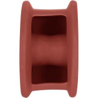 Opala Vaso 18X14X7Cm Cerâmica Coral - 6