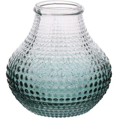 Origan Vaso 14X14X14Cm Vidro Verde