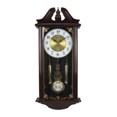 Relógio De Parede Pêndulo Musical Plástico Herweg 6446-84