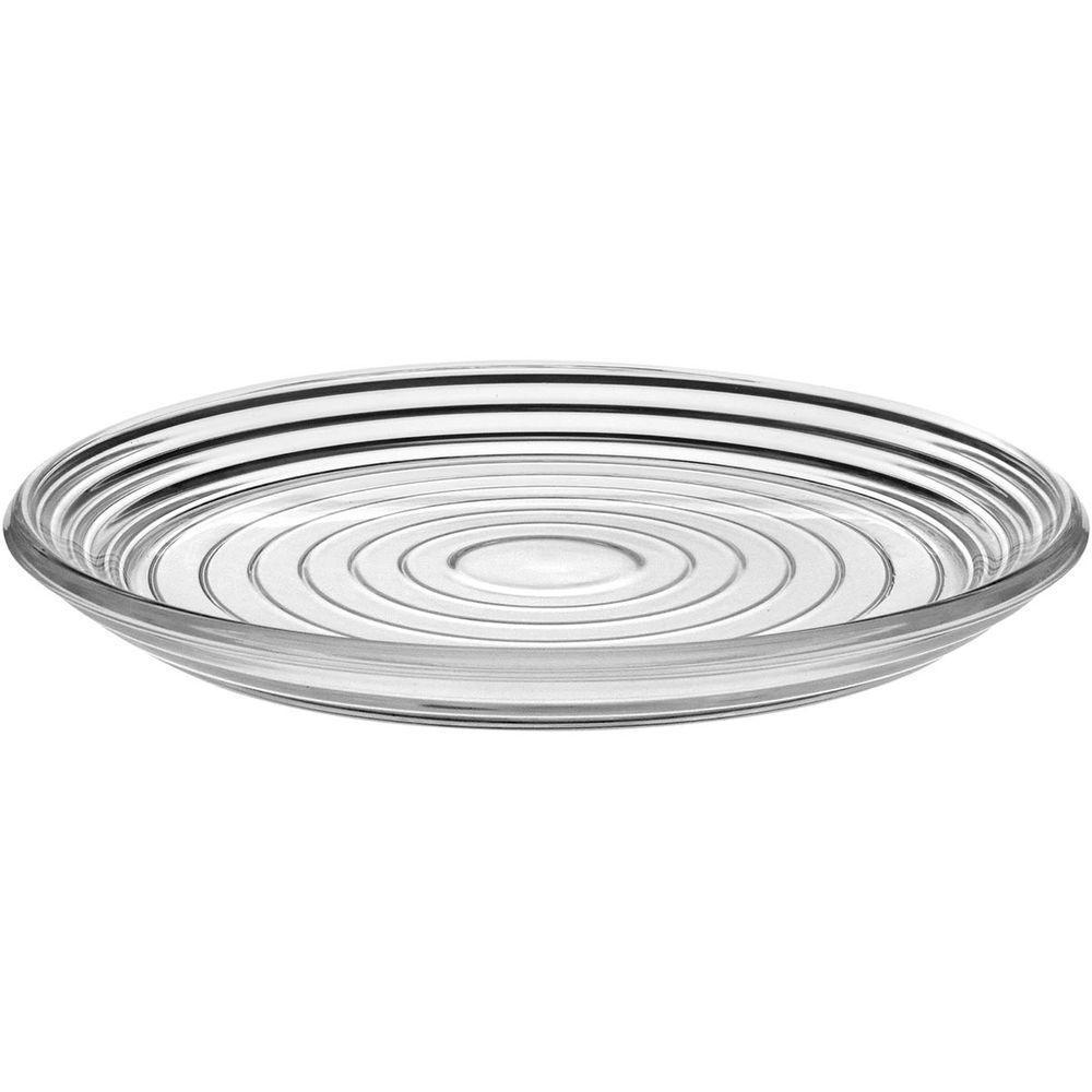 Pilar Centro Mesa 3X31X31Cm Vidro Transp - 1