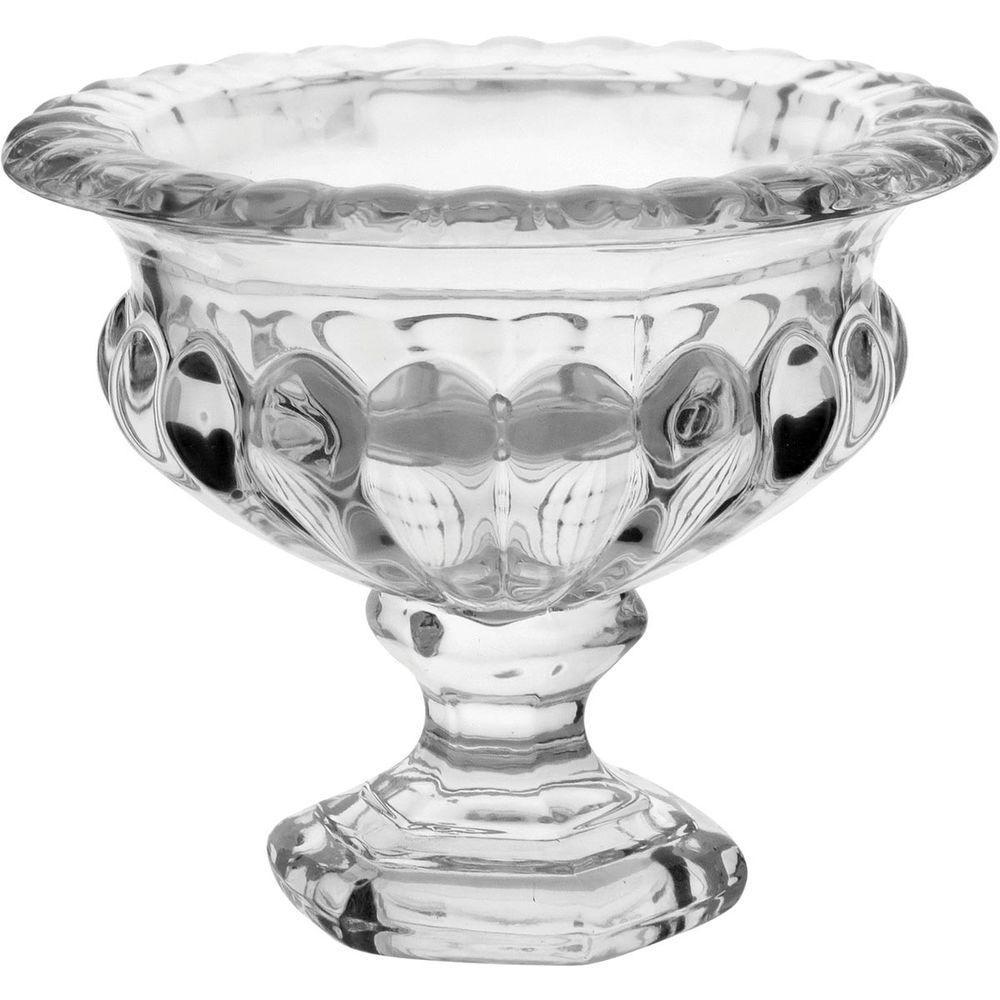 Proença Centro Mesa 10X13X13Cm Cristal Eco Transp Com Pé - 1