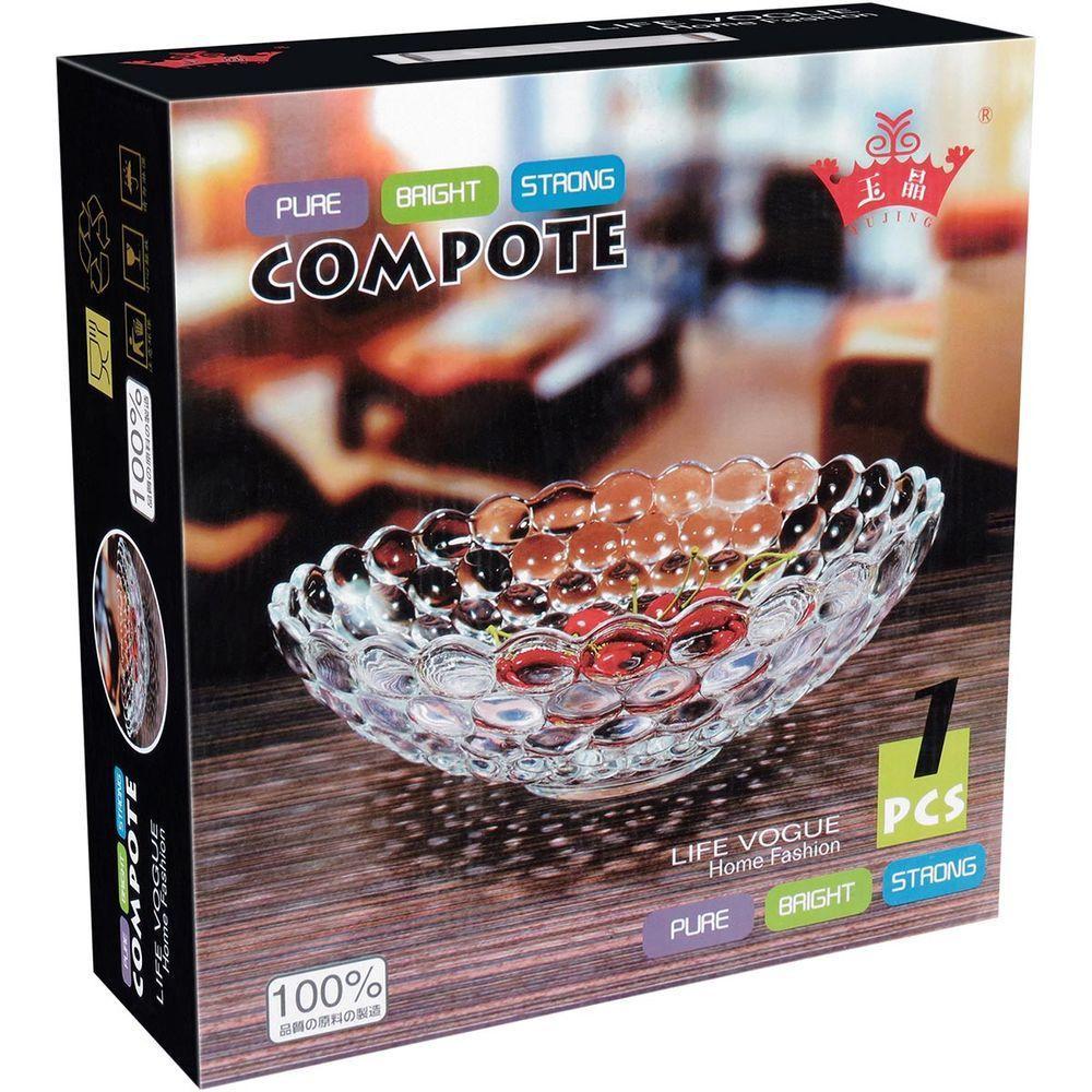 Montreal Centro Mesa 10X30X30Cm Cristal Eco Transp - 3