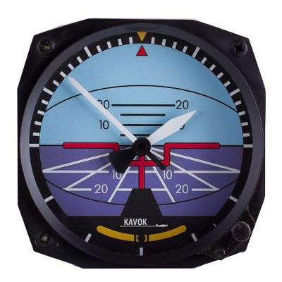 Relógio De Parede Instrumento Aeronáutica - Horizonte