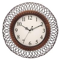 Relógio De Parede Herweg Quartz Vime Marrom Chocolate 660124 único - 1