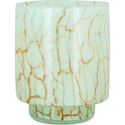 Nyx Vaso 22X18X18Cm Vidro Verde