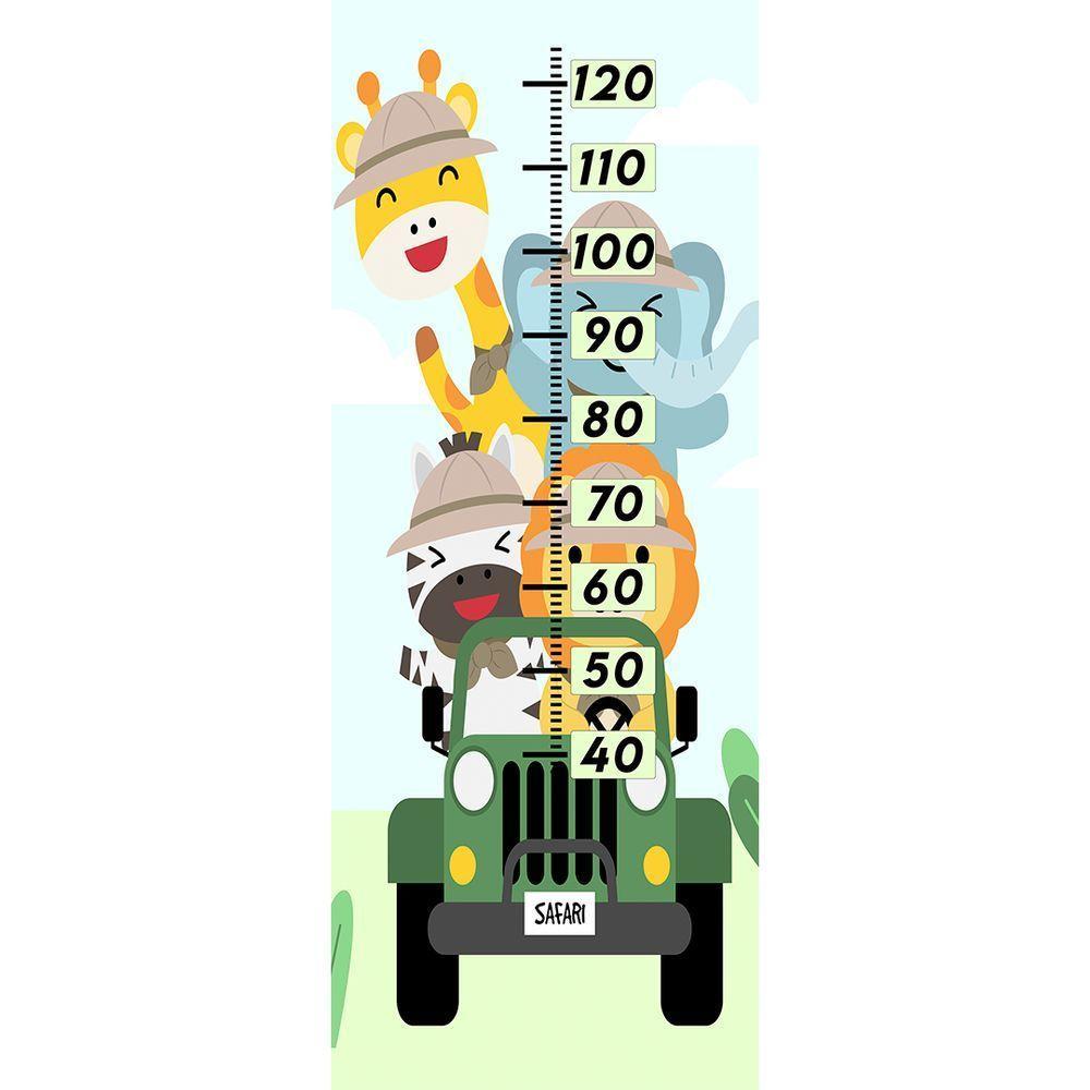 Régua De Crescimento Animais Safari - 1