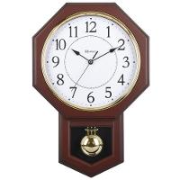 Relógio De Parede Clássico Pêndulo E Musical Herweg 530018 - 1