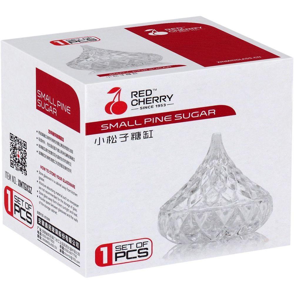 Potiche 9X8X8Cm Vidro Transp - 2