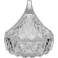 Potiche 9X8X8Cm Vidro Transp - 1